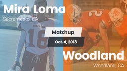 Matchup: Mira Loma High vs. Woodland  2018