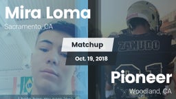 Matchup: Mira Loma High vs. Pioneer  2018