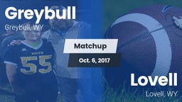 Matchup: Greybull  vs. Lovell  2017