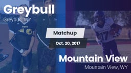 Matchup: Greybull  vs. Mountain View  2017