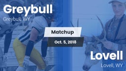 Matchup: Greybull  vs. Lovell  2018
