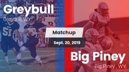 Matchup: Greybull  vs. Big Piney  2019
