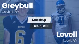 Matchup: Greybull  vs. Lovell  2019