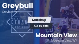 Matchup: Greybull  vs. Mountain View  2019