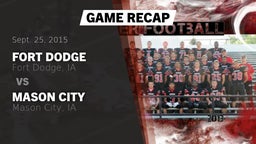 Recap: Fort Dodge  vs. Mason City  2015