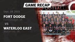 Recap: Fort Dodge  vs. Waterloo East  2015