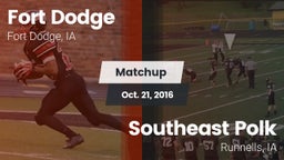 Matchup: Fort Dodge High vs. Southeast Polk  2016