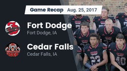 Recap: Fort Dodge  vs. Cedar Falls  2017