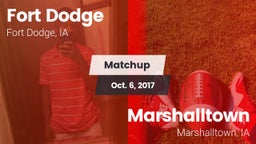 Matchup: Fort Dodge High vs. Marshalltown  2017
