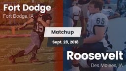 Matchup: Fort Dodge High vs. Roosevelt  2018