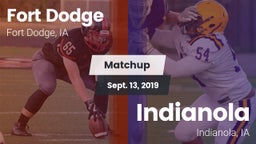 Matchup: Fort Dodge High vs. Indianola  2019