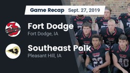 Recap: Fort Dodge  vs. Southeast Polk  2019