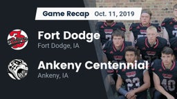 Recap: Fort Dodge  vs. Ankeny Centennial  2019