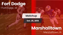 Matchup: Fort Dodge High vs. Marshalltown  2019