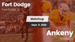 Matchup: Fort Dodge High vs. Ankeny  2020