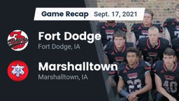 Recap: Fort Dodge  vs. Marshalltown  2021