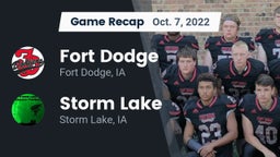 Recap: Fort Dodge  vs. Storm Lake  2022