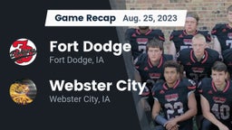 Recap: Fort Dodge  vs. Webster City  2023
