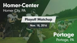 Matchup: Homer-Center High vs. Portage  2016