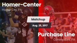 Matchup: Homer-Center High vs. Purchase Line  2017
