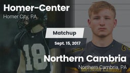 Matchup: Homer-Center High vs. Northern Cambria  2017