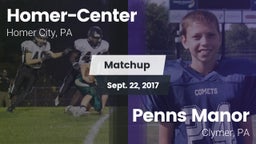 Matchup: Homer-Center High vs. Penns Manor  2017