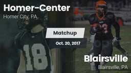 Matchup: Homer-Center High vs. Blairsville  2017