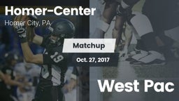 Matchup: Homer-Center High vs. West Pac 2017