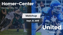 Matchup: Homer-Center High vs. United  2018