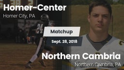 Matchup: Homer-Center High vs. Northern Cambria  2018