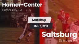 Matchup: Homer-Center High vs. Saltsburg  2018