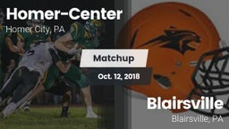 Matchup: Homer-Center High vs. Blairsville  2018