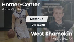 Matchup: Homer-Center High vs. West Shamokin  2018