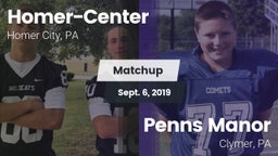 Matchup: Homer-Center High vs. Penns Manor  2019