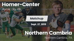 Matchup: Homer-Center High vs. Northern Cambria  2019
