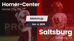 Matchup: Homer-Center High vs. Saltsburg  2019