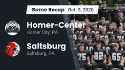 Recap: Homer-Center  vs. Saltsburg  2020