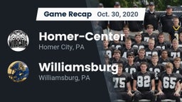 Recap: Homer-Center  vs. Williamsburg  2020