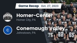 Recap: Homer-Center  vs. Conemaugh Valley  2023