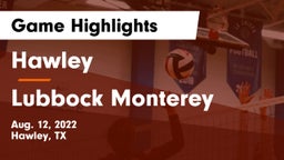 Hawley  vs Lubbock Monterey  Game Highlights - Aug. 12, 2022