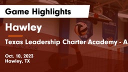 Hawley  vs Texas Leadership Charter Academy - Abilene Game Highlights - Oct. 10, 2023