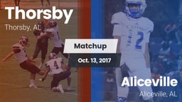 Matchup: Thorsby  vs. Aliceville  2017