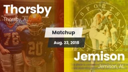 Matchup: Thorsby  vs. Jemison  2018
