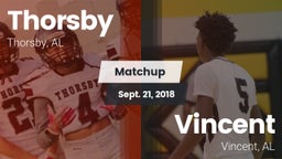 Matchup: Thorsby  vs. Vincent  2018