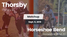 Matchup: Thorsby  vs. Horseshoe Bend  2019