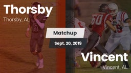 Matchup: Thorsby  vs. Vincent  2019