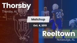 Matchup: Thorsby  vs. Reeltown  2019