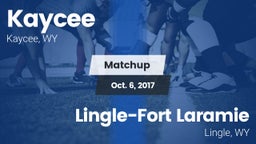 Matchup: Kaycee  vs. Lingle-Fort Laramie  2016