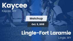 Matchup: Kaycee  vs. Lingle-Fort Laramie  2017