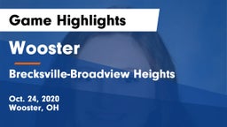 Wooster  vs Brecksville-Broadview Heights  Game Highlights - Oct. 24, 2020
